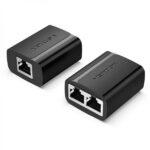 Vention Splitter RJ45 maschio a 2 femmine 100Mbps - 2 unità - Colore nero - immagine 2