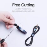 Vention Striscia organizzatore di cavi - 2 m - Colore nero - immagine 3