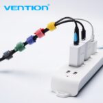Vention Striscia organizzatrice di cavi - 6 pezzi (150*20) - Colori assortiti - immagine 3