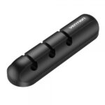 Vention Organizzatore cavi a spirale - 7 porte - Colore nero - immagine 2