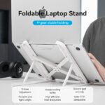 Vention Supporto per laptop/tablet fino a 17,3" - Colore bianco - immagine 4