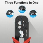 Vention Crimpatrice metallica per RJ45 - Colore nero e rosso - immagine 3