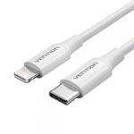 Cavo Vention USB-C maschio a Lightning maschio - 1 m - Colore bianco - immagine 2