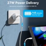 Cavo Vention USB-C maschio a Lightning maschio - 1 m - Colore bianco - immagine 4