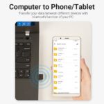 Vention Trasmettitore e ricevitore USB a MP3 Bluetooth - Colore nero - immagine 3
