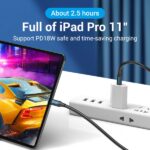 Cavo Vention da USB-C maschio a USB-C maschio - 0,5 m 3 A PD60W - Colore nero - immagine 3