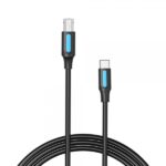 Cavo stampante Vention USB-C 2.0 a B - 2 m 2 A - Colore nero - immagine 2
