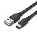 Cavo Vention da USB-A maschio a USB-C maschio - 3 m - 3 A - 60 W - 480 Mbps - Colore nero - immagine 2
