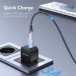 Vention Adattatore USB 3.1 maschio a USB-C femmina con cordino - Alluminio grigio - immagine 4
