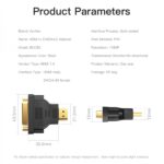 Vention Adattatore HDMI maschio a DVI (24+5) femmina - Colore nero - immagine 5