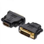 Vention Adattatore DVI maschio a HDMI femmina - Colore nero - immagine 2