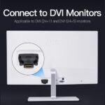 Vention Adattatore DVI maschio a HDMI femmina - Colore nero - immagine 3