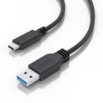 Cavo USB 3.1 Gen2 10Gbps Aisens - Connettore da USB-C a USB-A - Carica fino a 3A - Trasferimento 10Gbps - Compatibile con Thunderbolt 3 - Colore nero - immagine 3