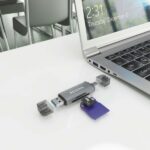 RS-MMC - Supporta USB 3.1 Gen1 - Compatibile con Windows e Mac Os - Colore grigio