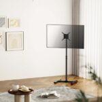 Aisens Supporto da pavimento inclinabile ed estensibile per monitor/TV da 13"-42" - Acciaio ad alta resistenza - Verniciatura elettrostatica - Vesa massimo 200x200 mm - Carico massimo 20 kg - Inclinazione 0º/+30º - Colore nero - immagine 3