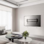 Aisens Supporto Eco Ultra Sottile per Monitor/TV - Acciaio ad Alta Resistenza - Vesa Massimo 800x400mm - Carico Massimo 75Kg - Colore Nero - immagine 5
