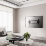 Aisens Supporto Eco Ultra Sottile per Monitor/TV - Acciaio ad Alta Resistenza - Vesa Massimo 800x400 mm - Carico Massimo 80 kg - Colore Nero - immagine 5
