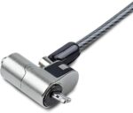 Cavo di sicurezza L-Link Nano con lucchetto - Acciaio rivestito in vinile - Compatibile con slot Nano - Lucchetto con chiave - immagine 2