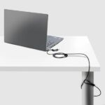 Cavo di sicurezza L-Link Nano con lucchetto - Acciaio rivestito in vinile - Compatibile con slot Nano - Lucchetto con chiave - immagine 3