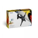 Tooq Supporto a parete con braccio per schermi da 13"-43" - Girevole e inclinabile - Gestione dei cavi - Peso max 20 kg - VESA max. 200x200 mm - Colore nero - immagine 5