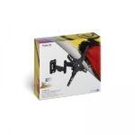 Tooq Supporto a parete con braccio articolato per schermi da 13"-43" - Girevole e inclinabile - Gestione dei cavi - Peso max 20 kg - VESA max. 200x200 mm - Colore nero - immagine 5