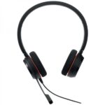 Jabra Evolve 20 Cuffie con microfono USB - Cancellazione del rumore - Archetto regolabile - Comandi sul cavo - Colore nero - immagine 2