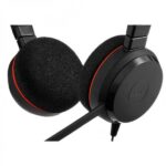 Jabra Evolve 20 Cuffie con microfono USB - Cancellazione del rumore - Archetto regolabile - Comandi sul cavo - Colore nero - immagine 3