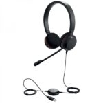 Jabra Evolve 20 Cuffie con microfono USB - Cancellazione del rumore - Archetto regolabile - Comandi sul cavo - Colore nero - immagine 5