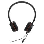 Jabra Evolve 20SE MS Cuffie stereo con microfono USB - Cancellazione del rumore - Archetto regolabile - Comandi sul cavo - Colore nero - immagine 2