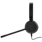 Jabra Evolve 20SE MS Cuffie stereo con microfono USB - Cancellazione del rumore - Archetto regolabile - Comandi sul cavo - Colore nero - immagine 3