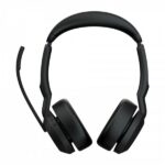 Jabra Evolve2 55 MS Stereo Cuffie con microfono Bluetooth - Cancellazione del rumore - Autonomia fino a 18 ore - Archetto regolabile - Comandi sulle cuffie - Colore nero - immagine 2