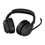 Jabra Evolve2 55 MS Stereo Cuffie con microfono Bluetooth - Cancellazione del rumore - Autonomia fino a 18 ore - Archetto regolabile - Comandi sulle cuffie - Colore nero - immagine 3