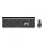 NGS Pack Tastiera + Mouse wireless multifunzione - Silenzioso - 12 tasti multimediali - Colore grigio - immagine 2