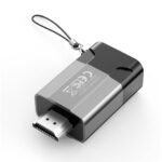 XO Adattatore HDMI - Supporta fino a 1080P - Alluminio - Colore nero - immagine 3