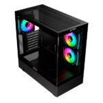 Micro ATX - Lato e frontale in vetro temperato - 3