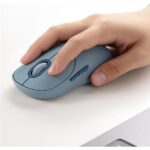 Xiaomi Wireless Mouse 3 Mouse wireless con adattatore 2,4 GHz e Bluetooth 1200 dpi - 5 pulsanti - Per destrimani - Colore blu - immagine 3