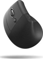 Logitech Lift Mouse verticale Bluetooth e wireless USB 4000 dpi - 5 pulsanti - Per mancini - Colore nero/grigio - immagine 2