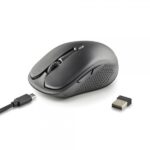 NGS Evo Spook Mouse wireless 1600 dpi - Connessioni: 2,4 GHz USB-A + Bluetooth 5.1 + Bluetooth 5.1 - 5 pulsanti - Per destrimani - Colore nero - immagine 3