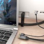 Cavo convertitore Aisens in alluminio da HDMI V2.0 a USB-C 4K@60Hz - HDMI/M+USB-A/M-USB-C/M - 1,8 m - Colore grigio - immagine 4