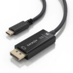 Cavo convertitore bidirezionale USB-C a Displayport 8K@60Hz Aisens - USB-C/M-DP/M - 1,8 m - Colore nero - immagine 3