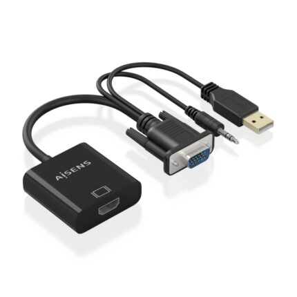 5/M+USB-A/M-HDMI A/H - 20 cm - Colore nero