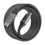Cavo HDMI V2.1 Ultra High Speed / HEC 8K@60Hz 48Gbps - A/M-A/M - 5m - Colore grigio - immagine 2