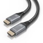 Cavo HDMI V2.1 Ultra High Speed / HEC 8K@60Hz 48Gbps - A/M-A/M - 5m - Colore grigio - immagine 3