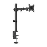 Aisens Supporto da tavolo ecologico girevole e inclinabile per monitor/TV 10 kg (3 perni - 1 braccio) da 17-32" - Colore nero - immagine 3