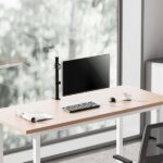 Aisens Supporto da tavolo ecologico girevole e inclinabile per monitor/TV 10 kg (3 perni - 1 braccio) da 17-32" - Colore nero - immagine 5