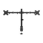 Aisens Supporto da tavolo Eco girevole e inclinabile per monitor/TV 10 kg (3 perni - 2 bracci) da 17-32" - Colore nero - immagine 2