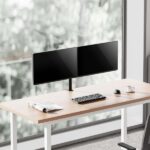 Aisens Supporto da tavolo Eco girevole e inclinabile per monitor/TV 10 kg (3 perni - 2 bracci) da 17-32" - Colore nero - immagine 5