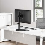 Aisens Supporto da tavolo con base Eco girevole e inclinabile per monitor/TV 10 kg da 17-32" - Colore nero - immagine 4