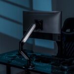 Aisens Supporto da tavolo RGB Gaming con contrappeso girevole e inclinabile per monitor/TV 9 kg (3 perni - 1 braccio) da 17-32" - Colori vari - immagine 4