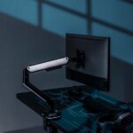 Aisens Supporto da tavolo RGB Gaming con contrappeso girevole e inclinabile per monitor/TV 9 kg (3 perni - 1 braccio) da 17-32" - Colori vari - immagine 5